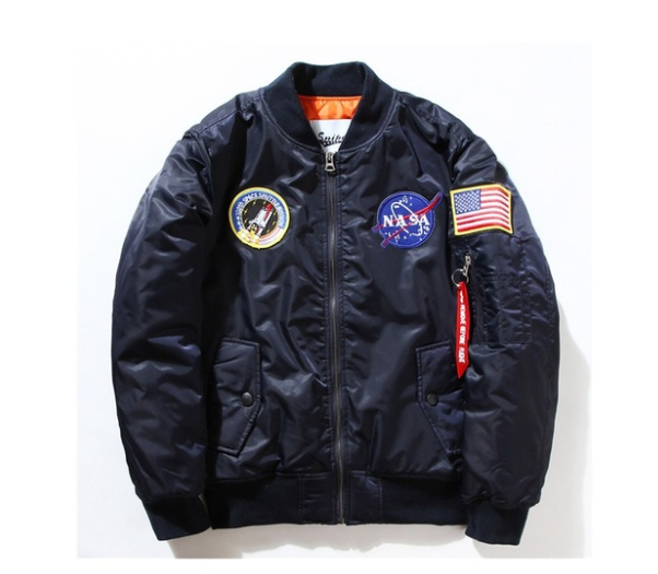 NASA Bomber Jacket x Flighter Pilot Style