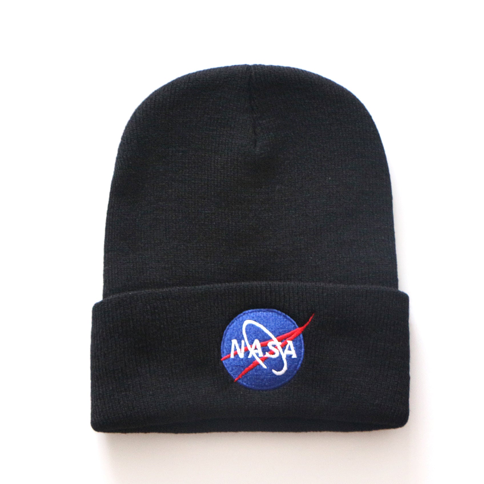 NASA Embroidered Knitted Beanie